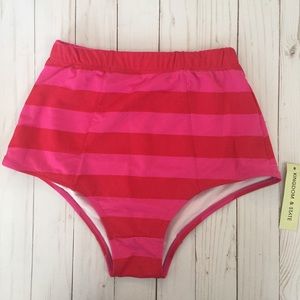 Kingdom & State high waist swim bottoms